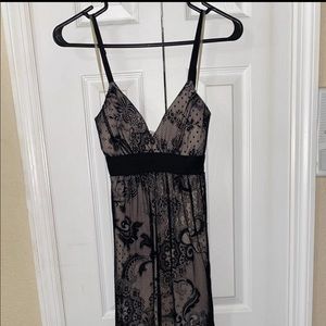 Black lace dress
